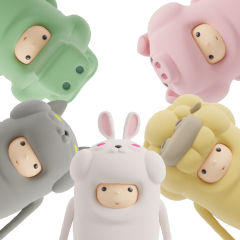 LINEスタンプ「SCRAPPIES」