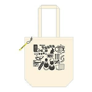 ボタンホールパズル付きトートバッグ | SCRAP GOODS SHOP