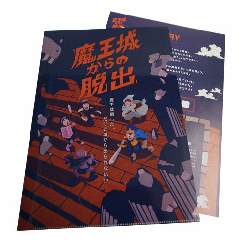 SCRAPの定番！謎付きクリアファイル | SCRAP GOODS SHOP