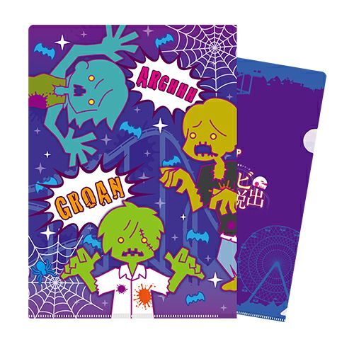 夜のゾンビ遊園地からの脱出』 謎付きクリアファイル（初級） | SCRAP